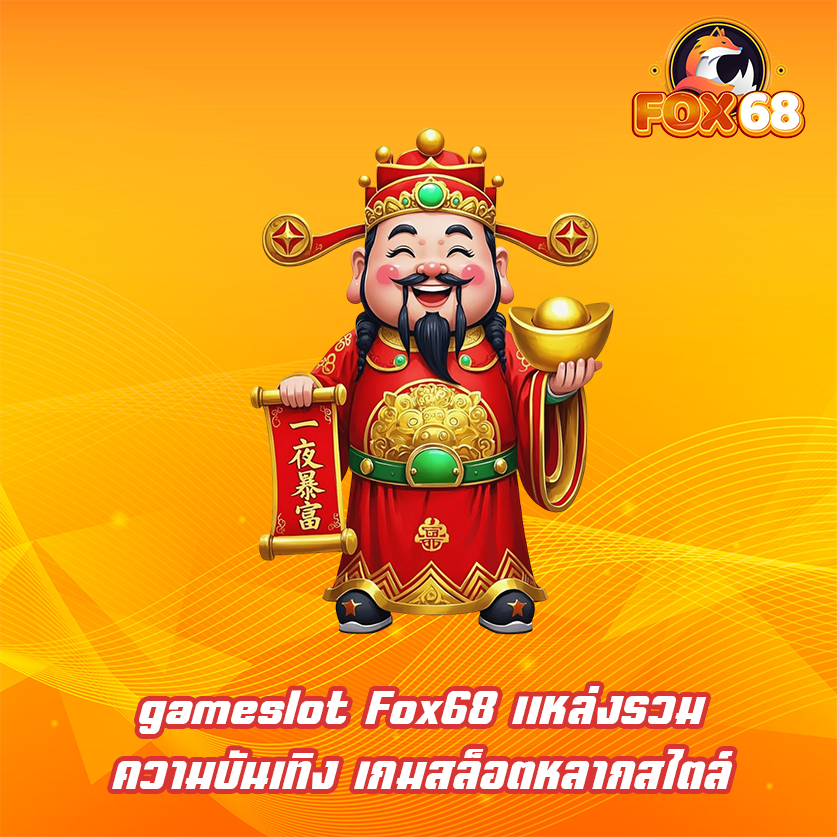gameslot Fox68 แหล่งรวมความบันเทิง เกมสล็อตหลากสไตล์